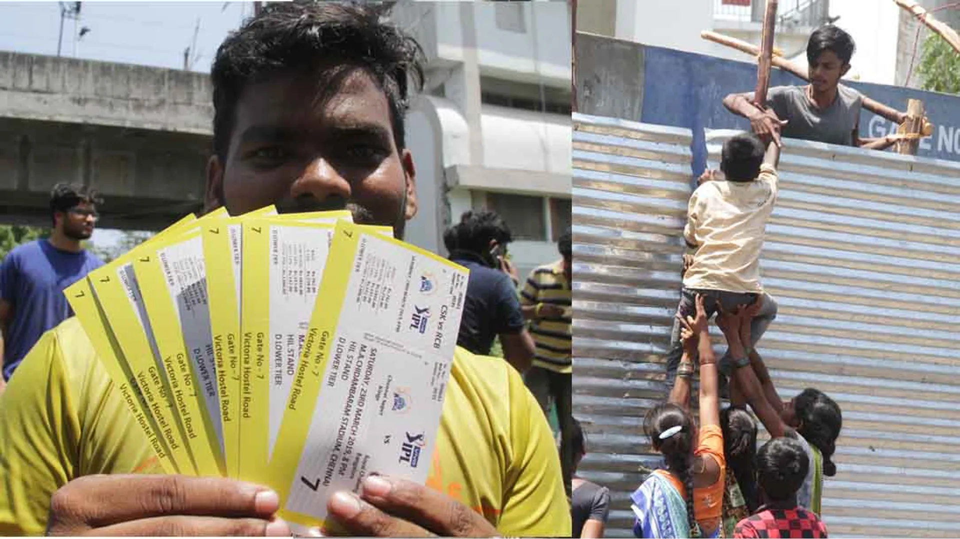 chennai ipl - ticket sale